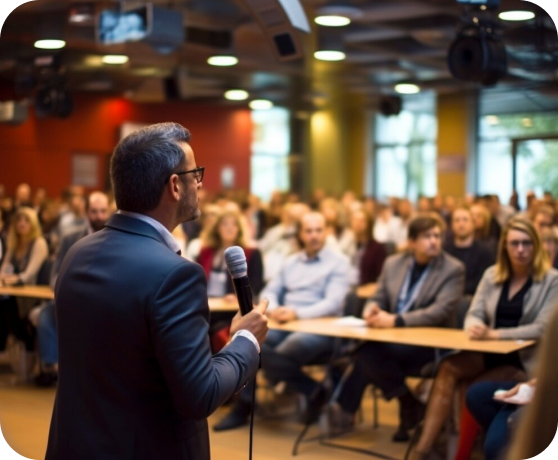 Организовали бизнес мероприятие