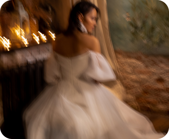 Невеста на фотосессии